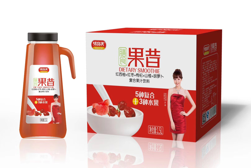 果昔5种复合3种水果