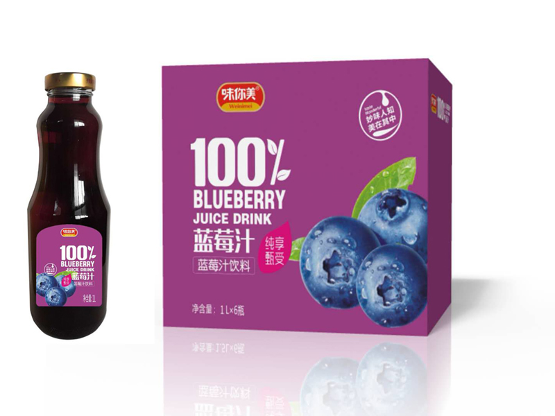 味你美-蓝莓汁1L6瓶