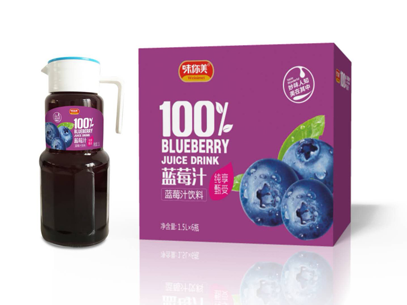 味你美-蓝莓汁1.5L6瓶