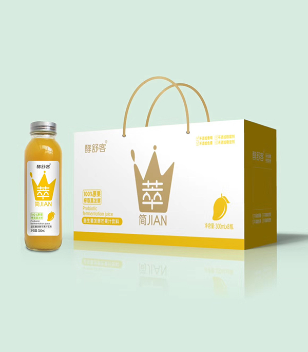 益生菌发酵芒果汁饮料